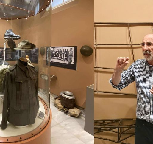 Ξενάγηση στην περιοδική έκθεση για τη Μάχη της Κρήτης